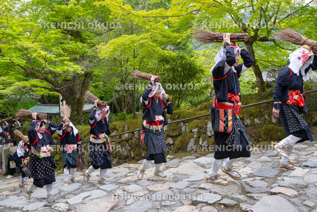京都府　大原の里　大原女時代行列