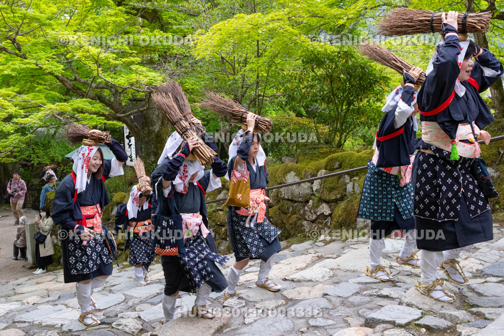 京都府　大原の里　大原女時代行列