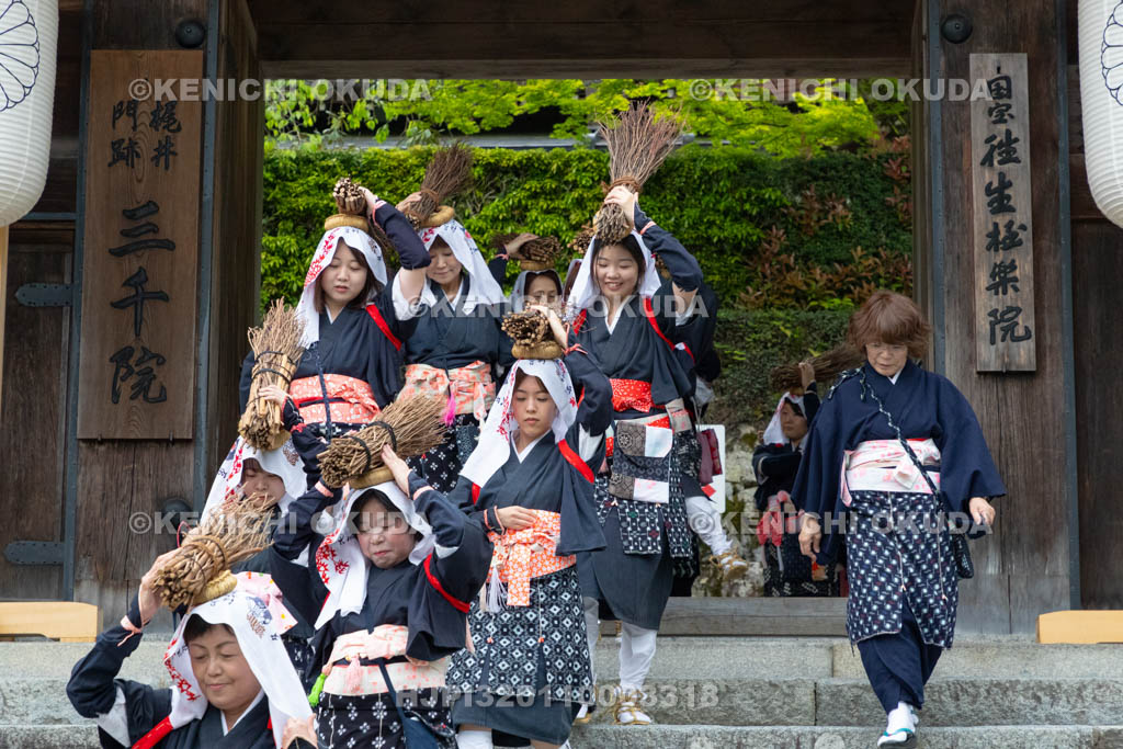 京都府　大原の里　大原女時代行列