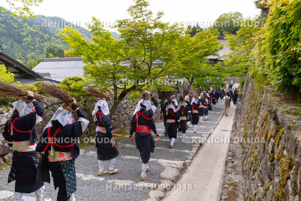 京都府　大原の里　大原女時代行列