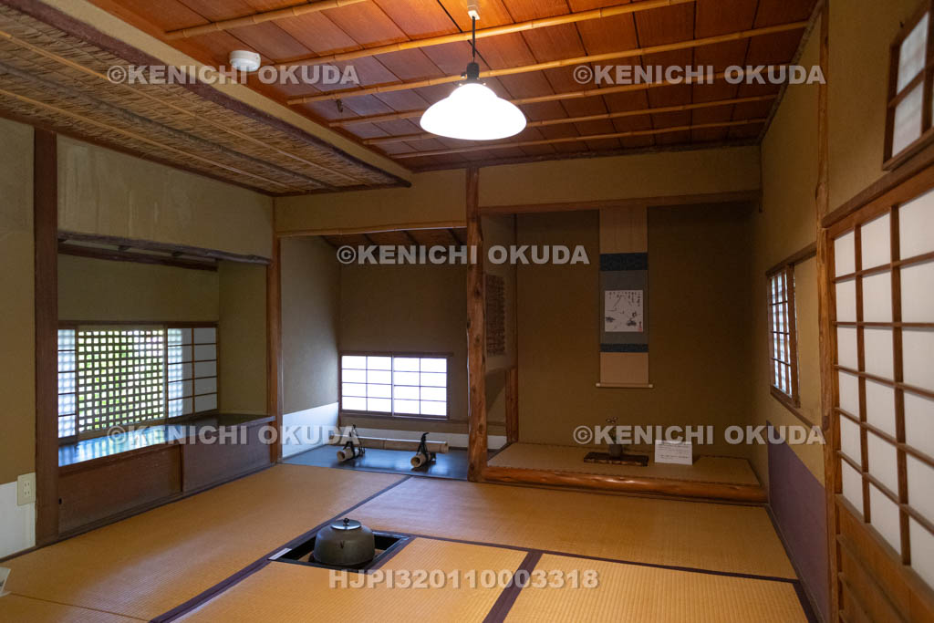 奈良県　志賀直哉旧居（高畑サロン）　一階茶室