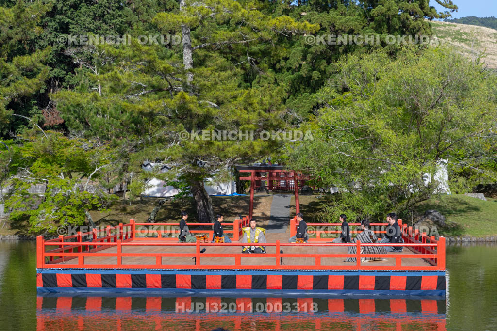 奈良県　東大寺　聖武天皇祭　慶讃能