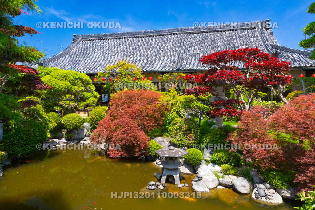 奈良県　おふさ観音　円空庭と「茶房おふさ」