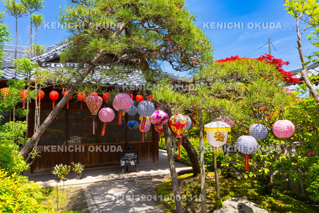 奈良県　おふさ観音　提灯まつり