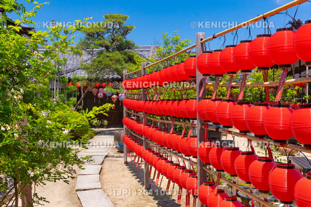 奈良県　おふさ観音　提灯まつり