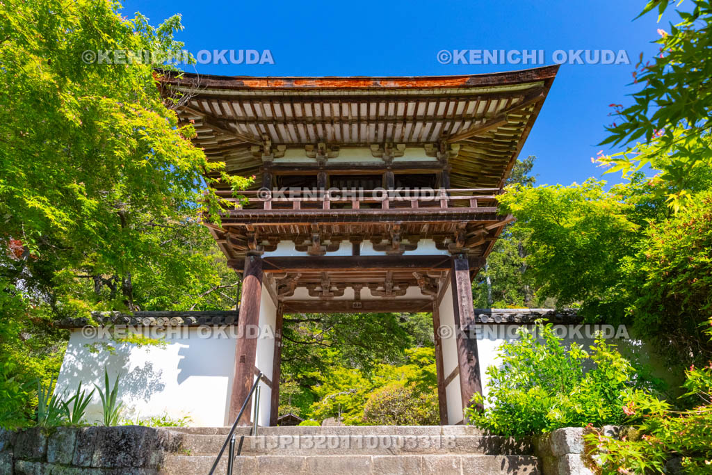 奈良県　長岳寺　楼門（重文）