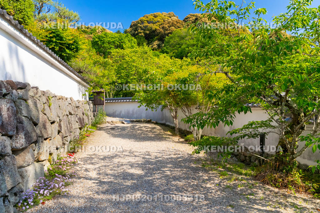 奈良県　長岳寺　参道