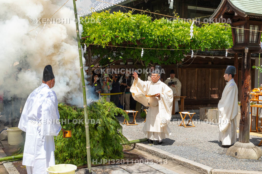 京都府　安井金比羅宮　春季金比羅大祭　火焚神事