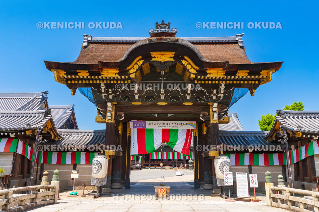 京都府　西本願寺　阿弥陀堂門（重文）