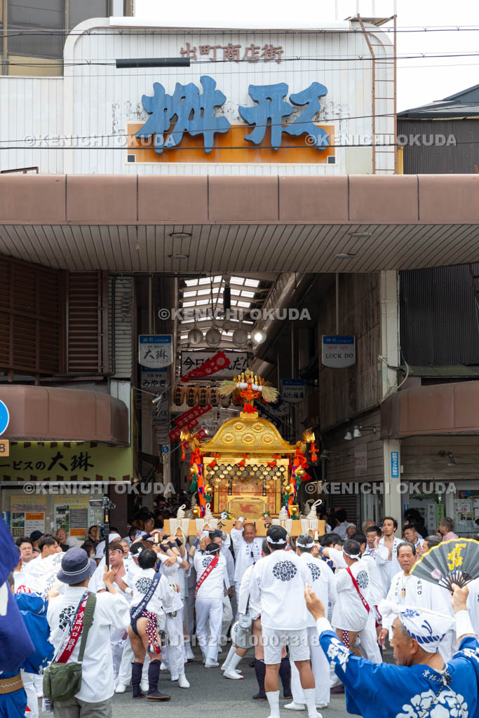 京都府　御霊（上御霊）神社　御霊祭　還幸祭（渡御の儀）