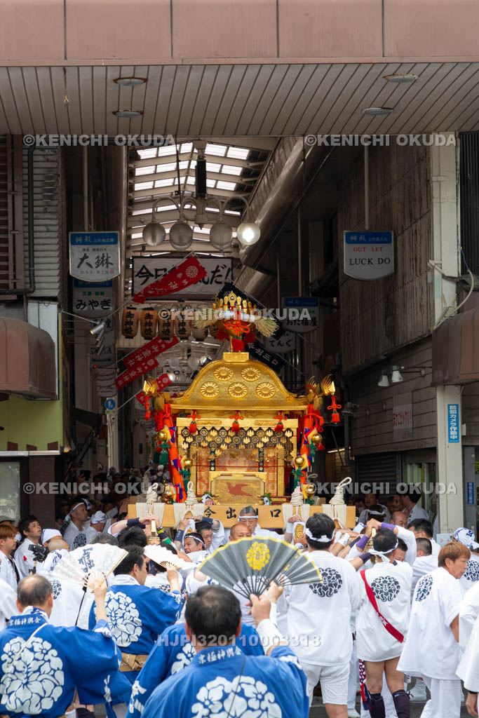 京都府　御霊（上御霊）神社　御霊祭　還幸祭（渡御の儀）