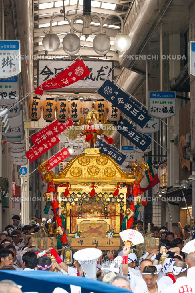 京都府　御霊（上御霊）神社　御霊祭　還幸祭（渡御の儀）