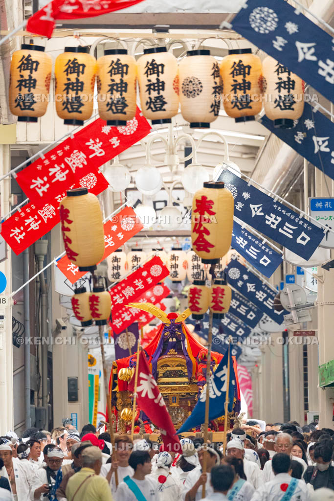 京都府　御霊（上御霊）神社　御霊祭　還幸祭（渡御の儀）
