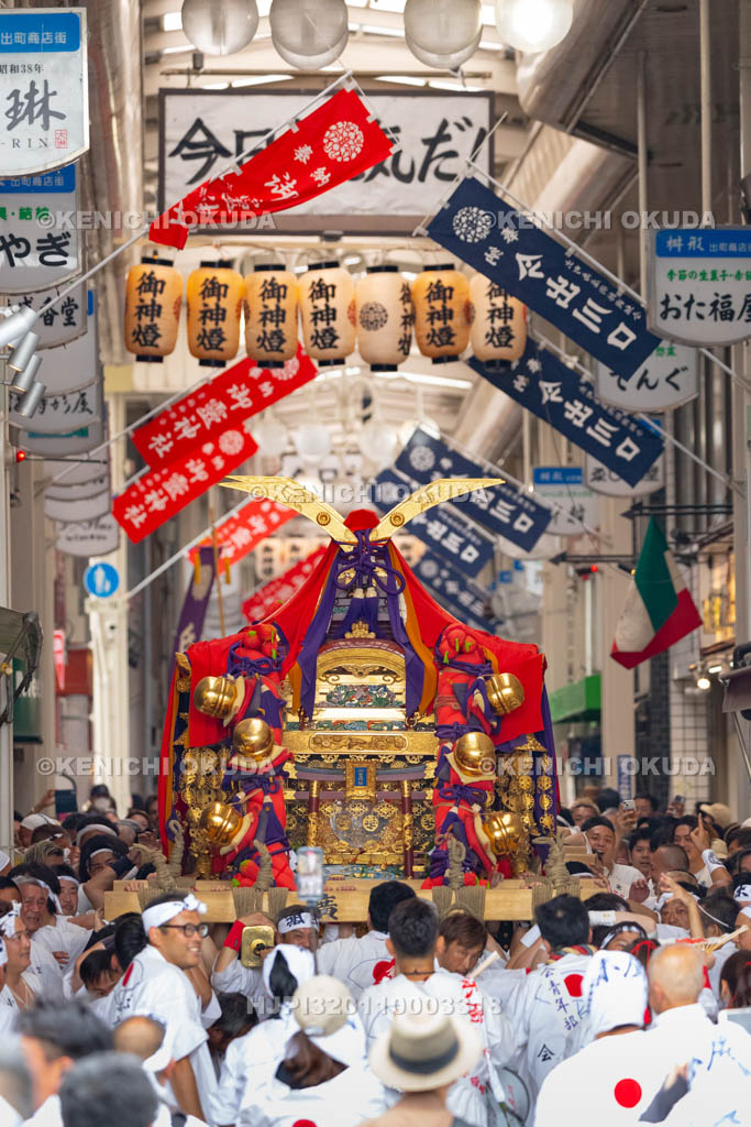 京都府　御霊（上御霊）神社　御霊祭　還幸祭（渡御の儀）