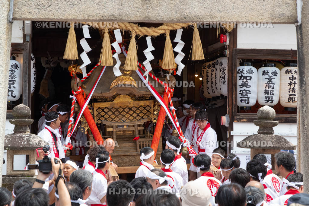 和歌山県　加太春日神社　例大祭　渡御祭（えび祭り）