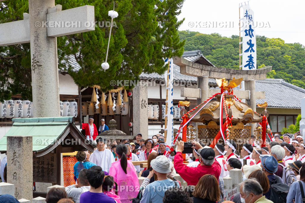 和歌山県　加太春日神社　例大祭　渡御祭（えび祭り）