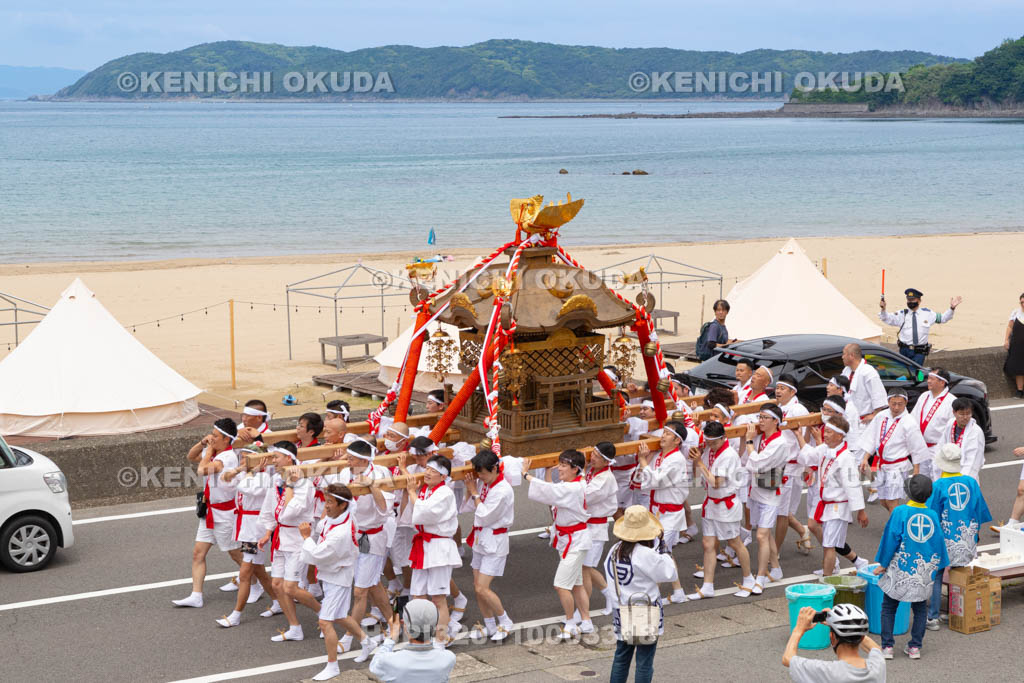 和歌山県　加太春日神社　例大祭　渡御祭（えび祭り）