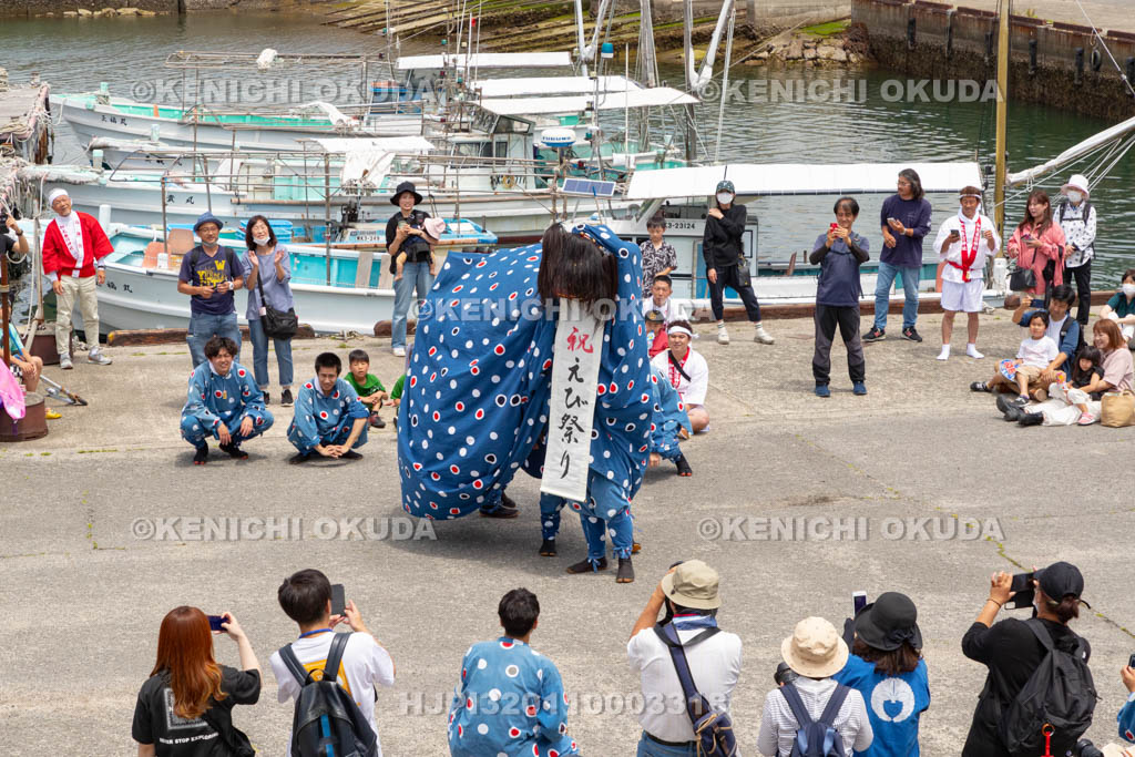 和歌山県　加太春日神社　例大祭　渡御祭（えび祭り）