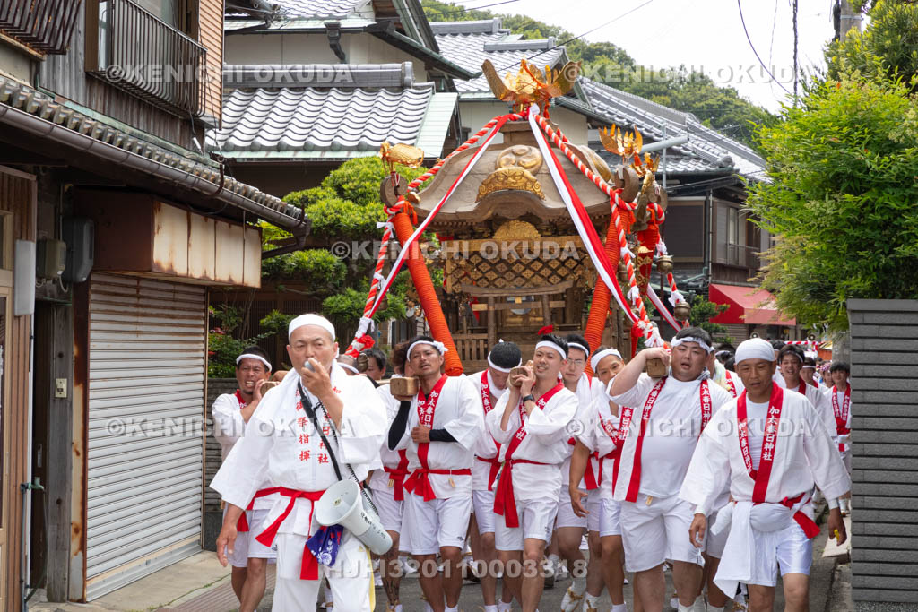 和歌山県　加太春日神社　例大祭　渡御祭（えび祭り）