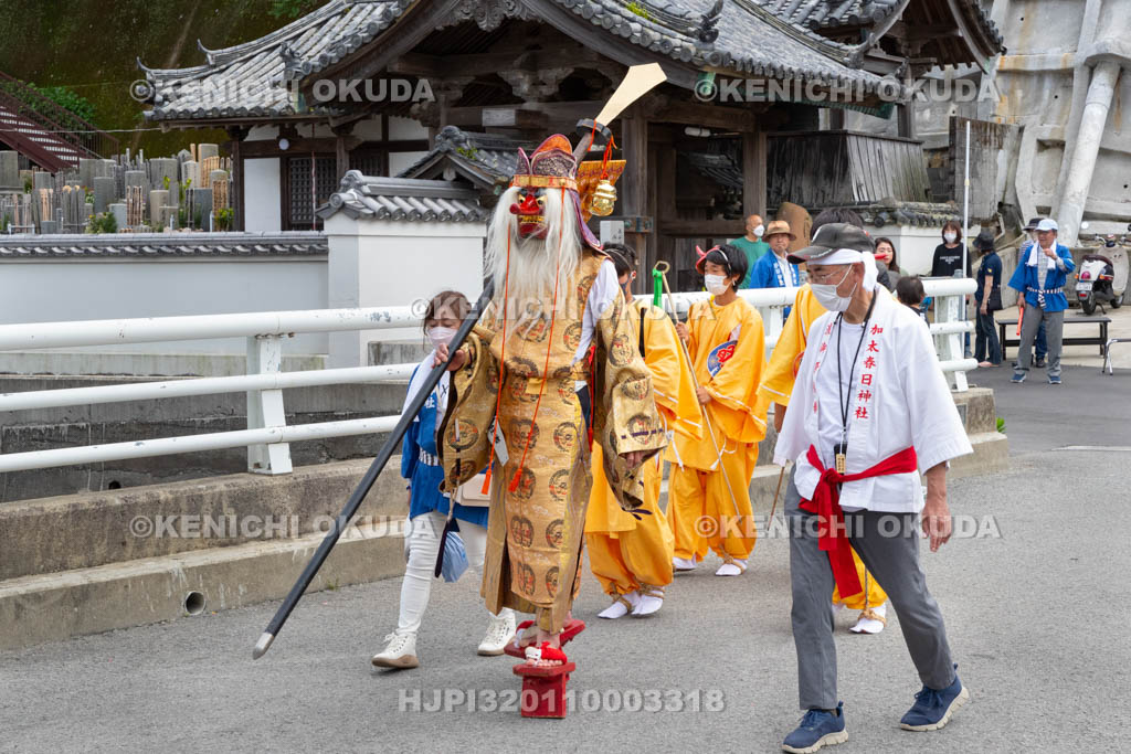 和歌山県　加太春日神社　例大祭　渡御祭（えび祭り）
