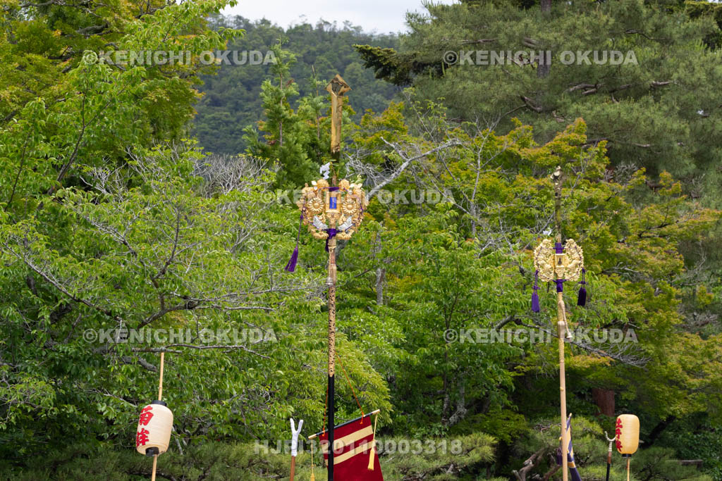 京都府　嵯峨祭還幸祭　剣鉾