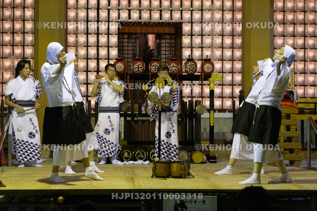 京都府　壬生寺　壬生六斎念仏