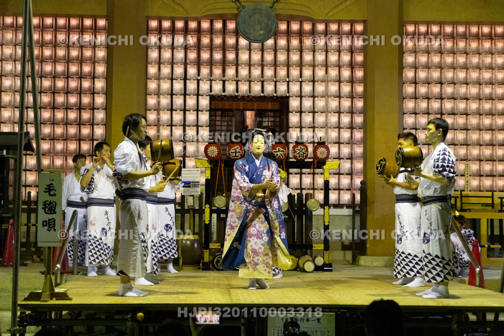 京都府　壬生寺　壬生六斎念仏