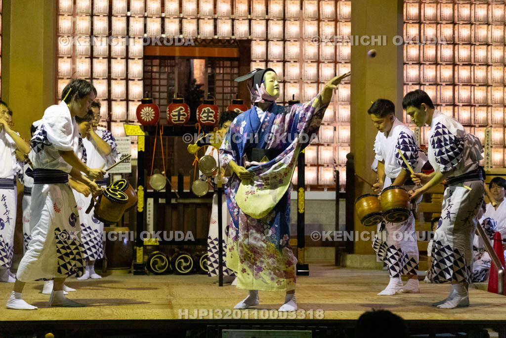 京都府　壬生寺　壬生六斎念仏