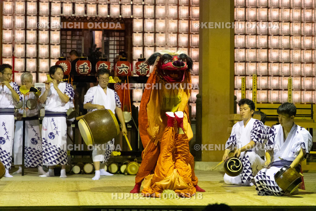 京都府　壬生寺　壬生六斎念仏