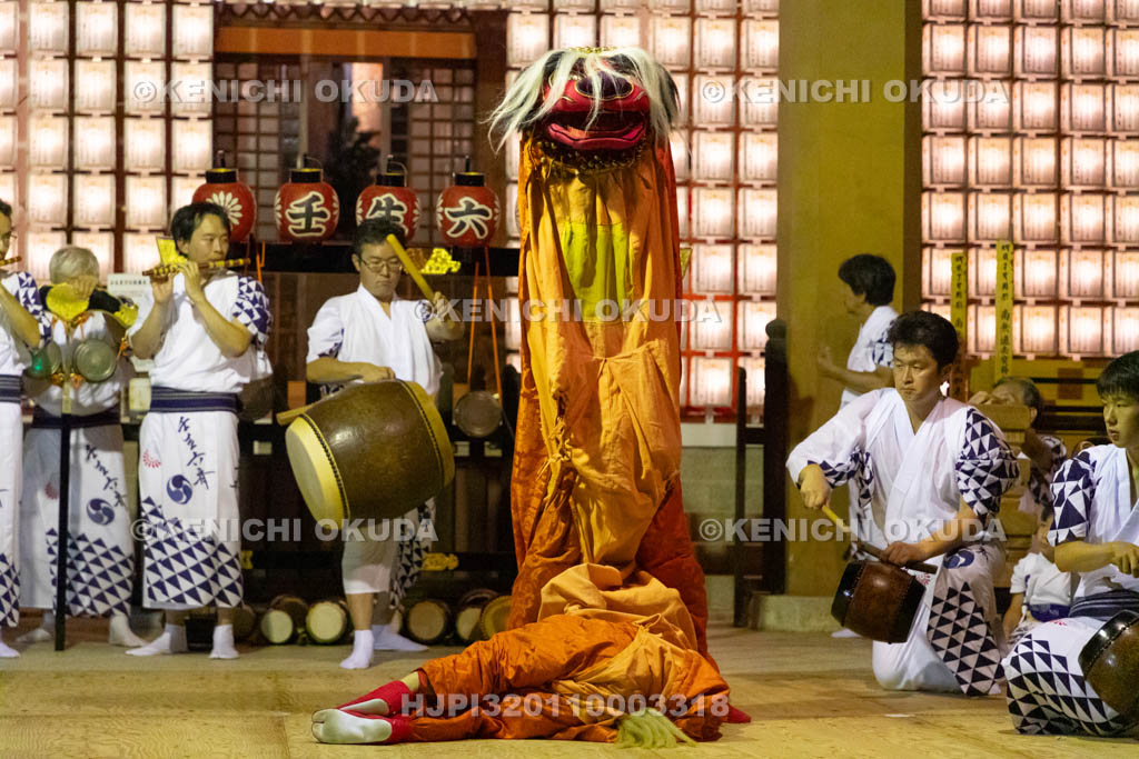 京都府　壬生寺　壬生六斎念仏
