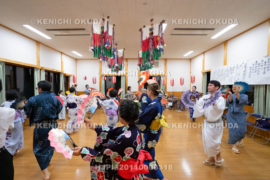 奈良県　十津川の盆踊（小原）　曲目「お杉口説き」