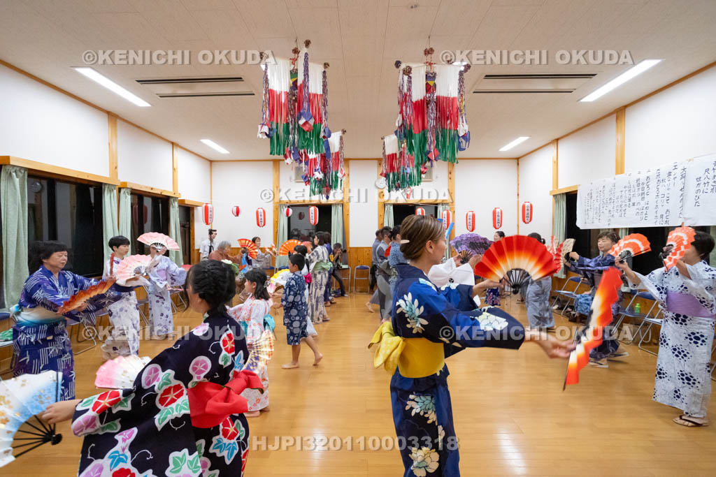 奈良県　十津川の盆踊（小原）　曲目「天誅おどり」