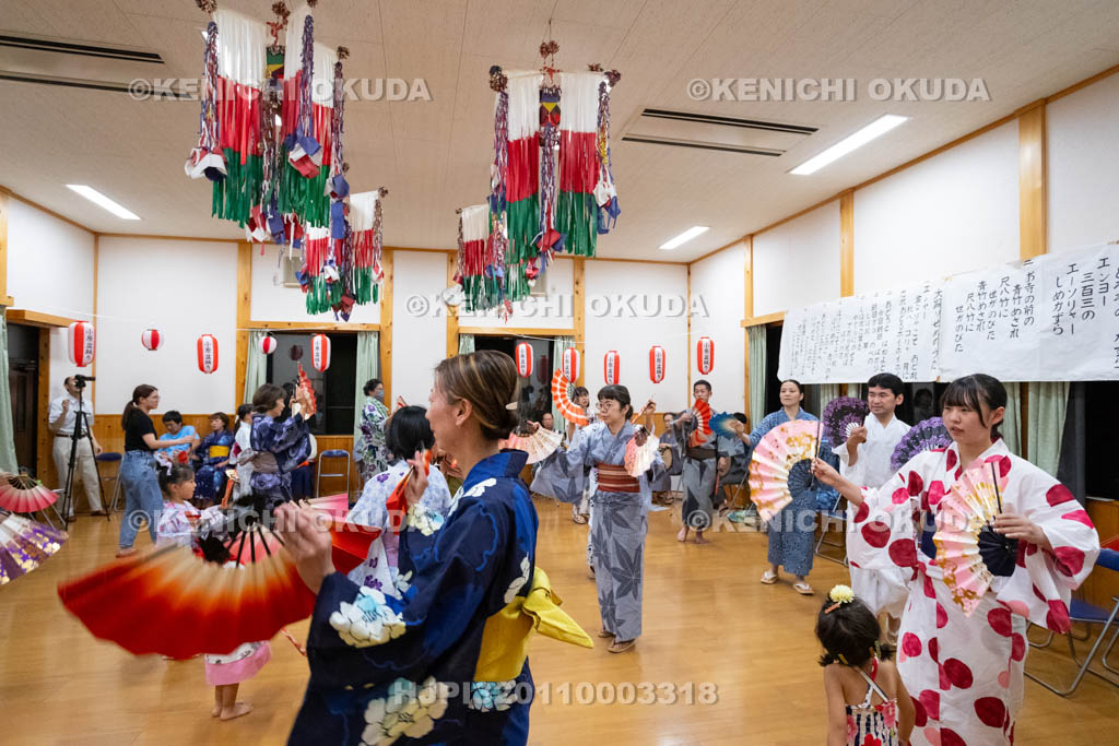 奈良県　十津川の盆踊（小原）　曲目「有田節」