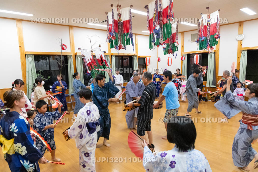 奈良県　十津川の盆踊（小原）　曲目「大踊り」