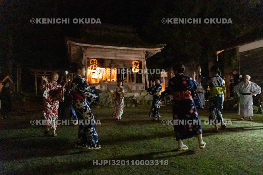 京都府　久多の花笠踊（高島音頭）
