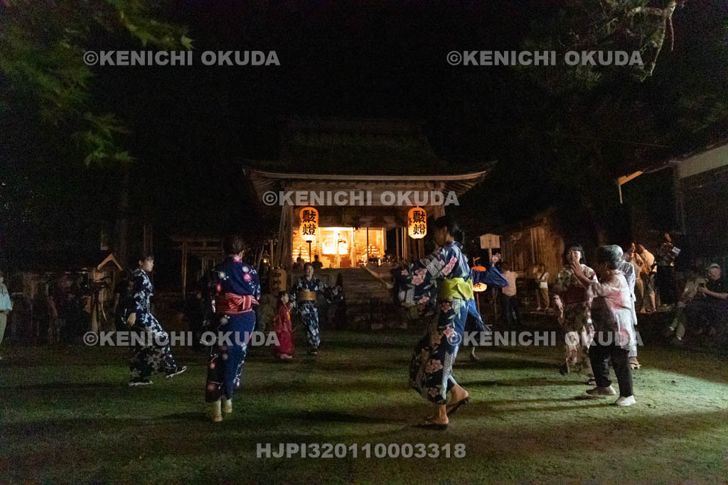 京都府　久多の花笠踊（高島音頭）