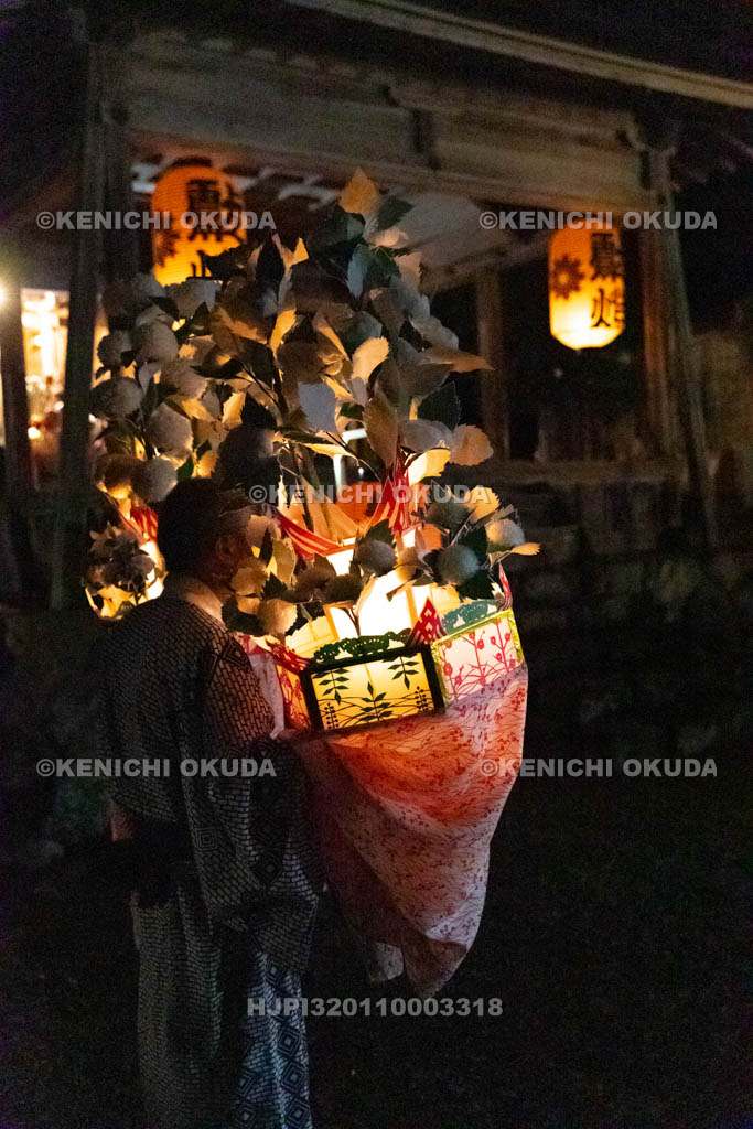 京都府　久多の花笠踊