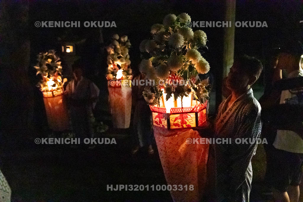 京都府　久多の花笠踊