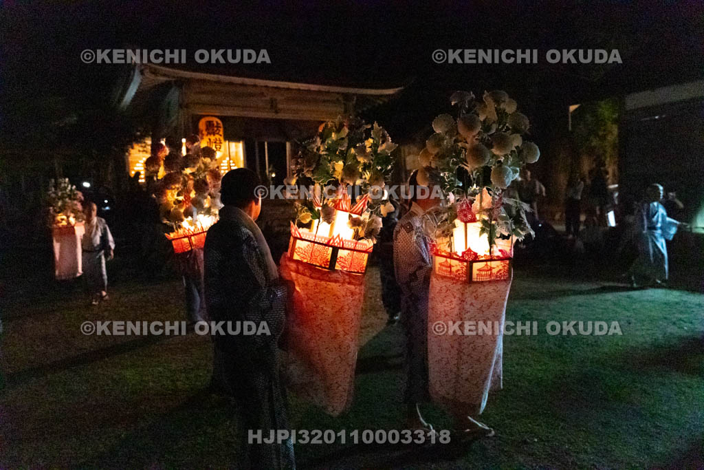 京都府　久多の花笠踊