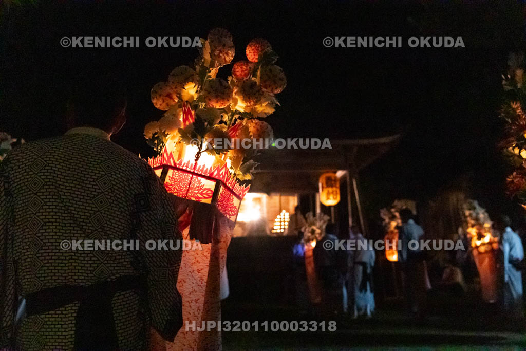 京都府　久多の花笠踊