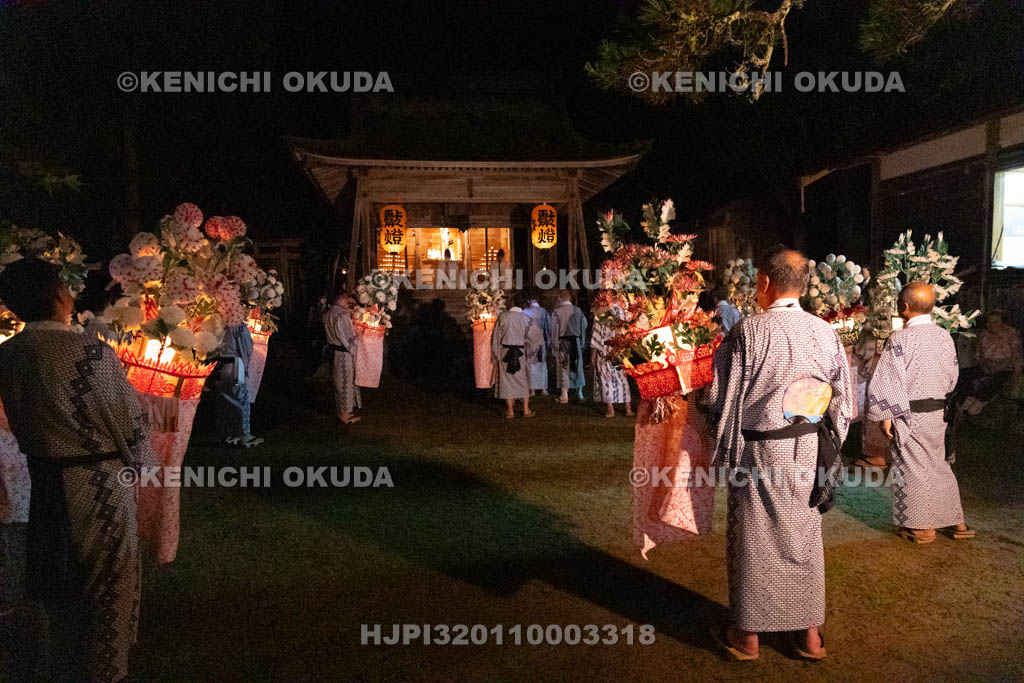 京都府　久多の花笠踊