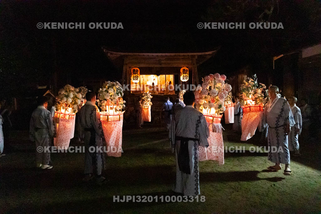 京都府　久多の花笠踊