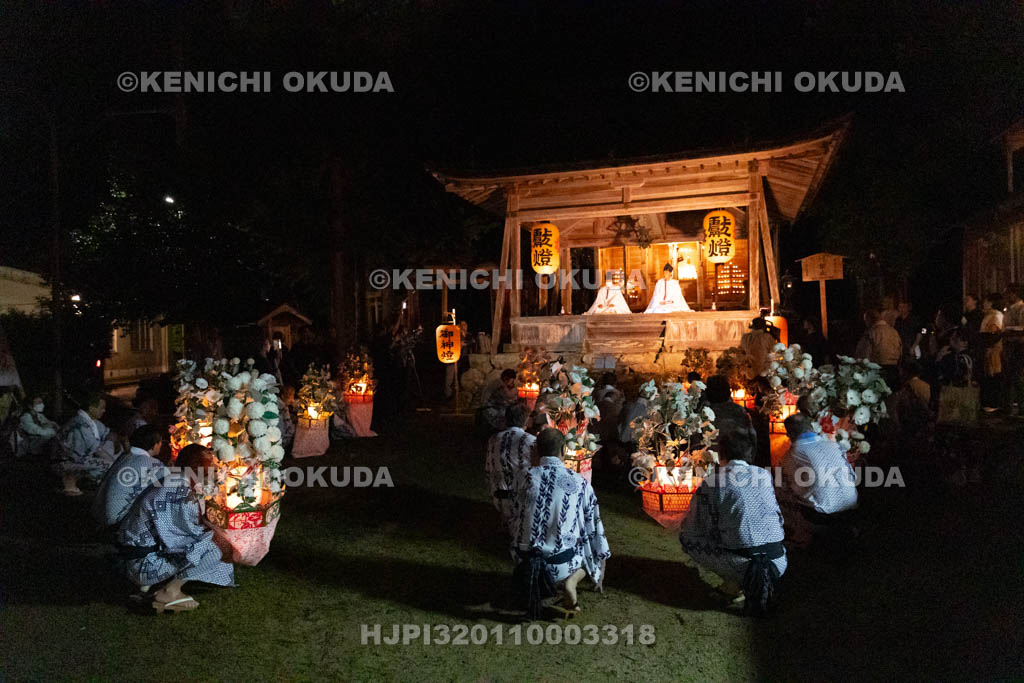 京都府　久多の花笠踊