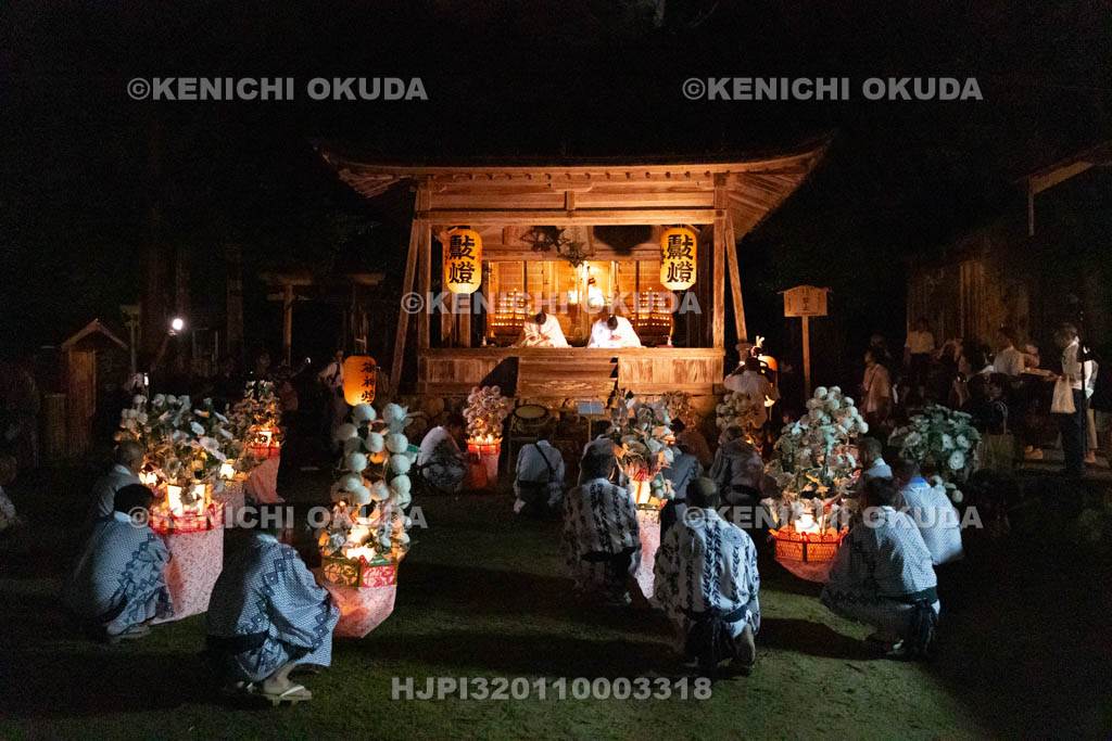 京都府　久多の花笠踊