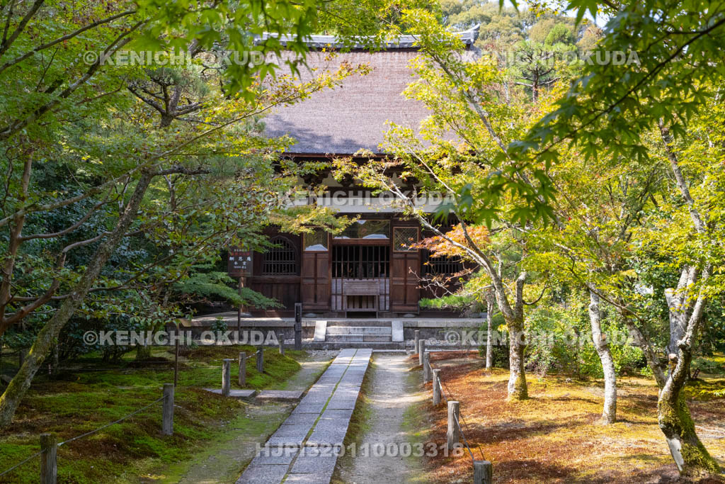 京都府　酬恩庵一休寺　本堂（法堂・重文）