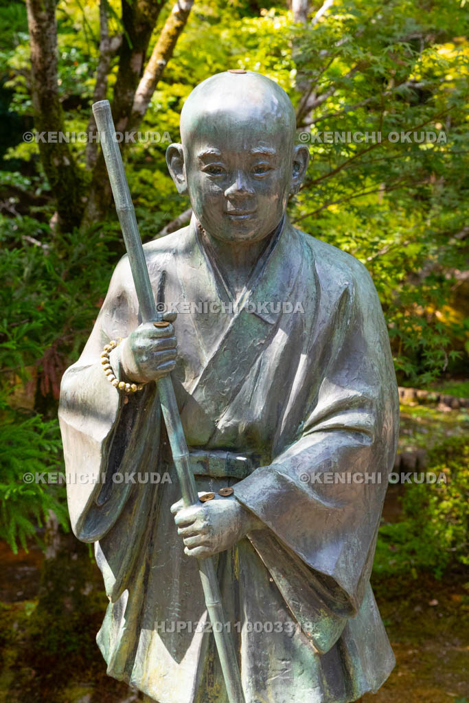 京都府　酬恩庵一休寺　少年一休像