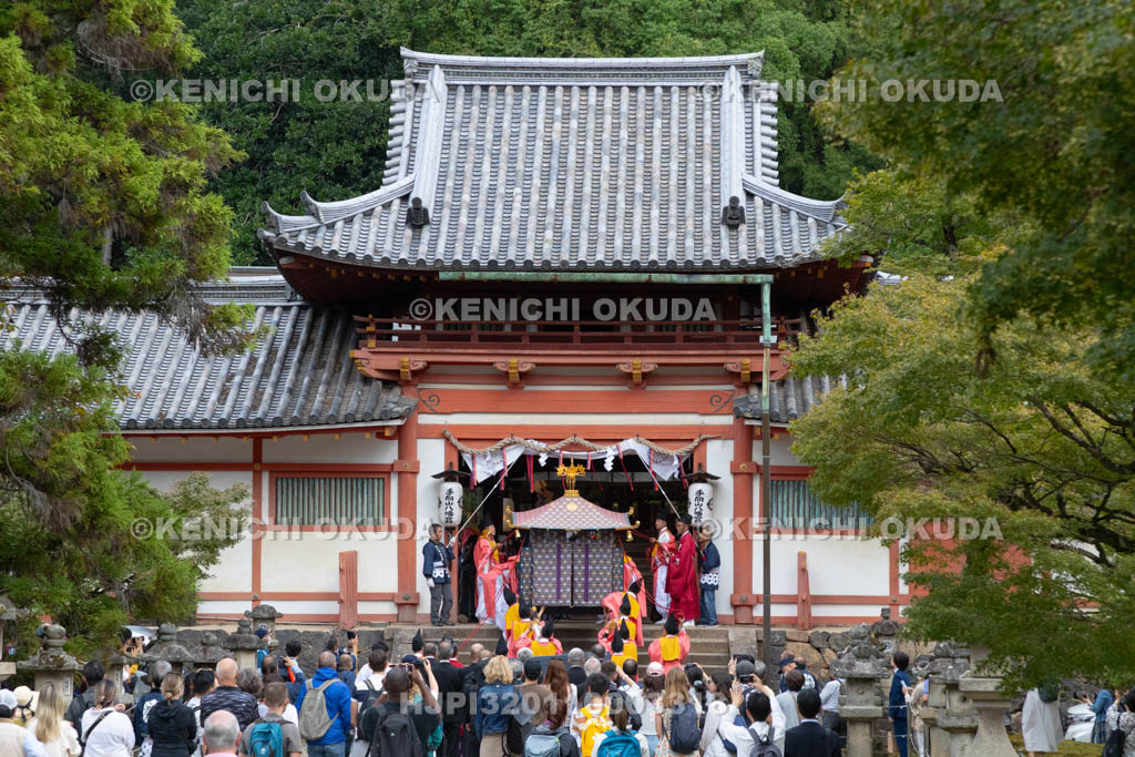 奈良県　手向山八幡宮　転害会　八幡宮還幸
