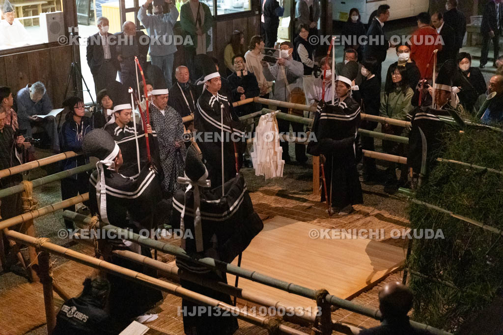 奈良県　八柱神社　題目立