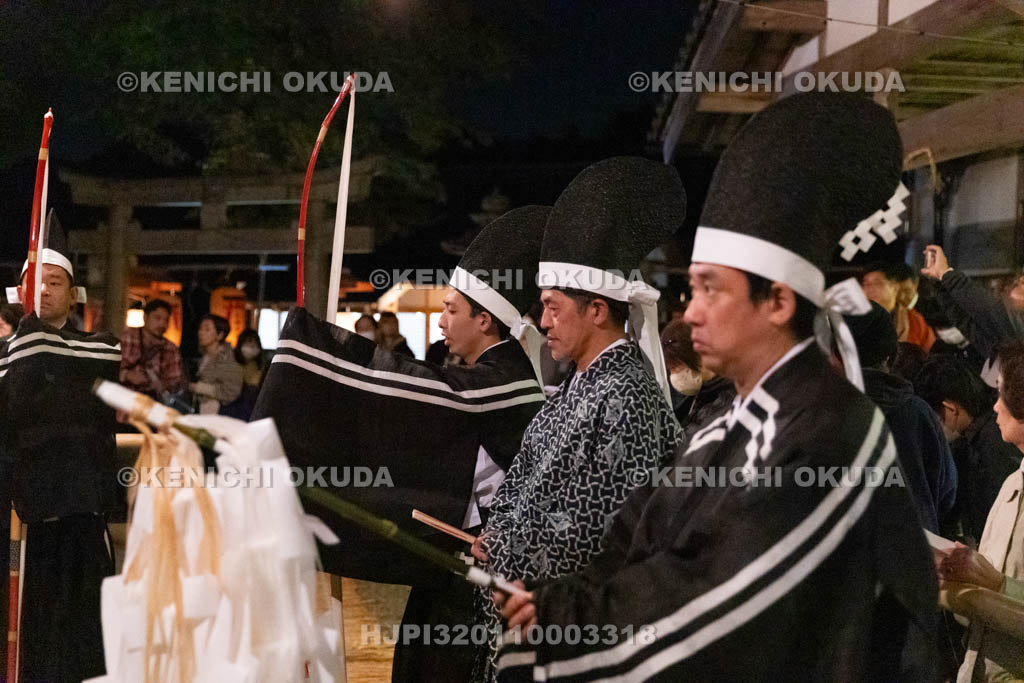 奈良県　八柱神社　題目立