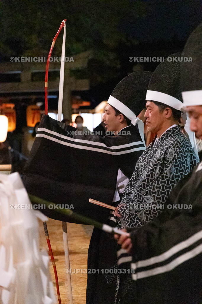 奈良県　八柱神社　題目立